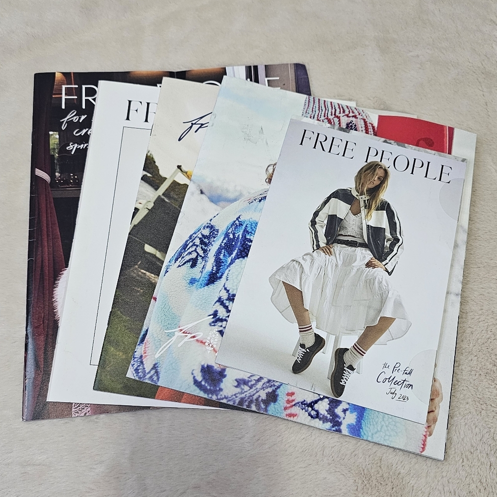 Free People Colorful Magazine Collection